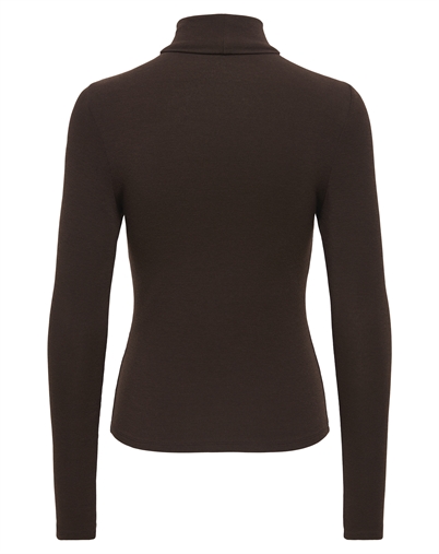 Only - ONLGlamour Langærmet Trøje - Black Coffee